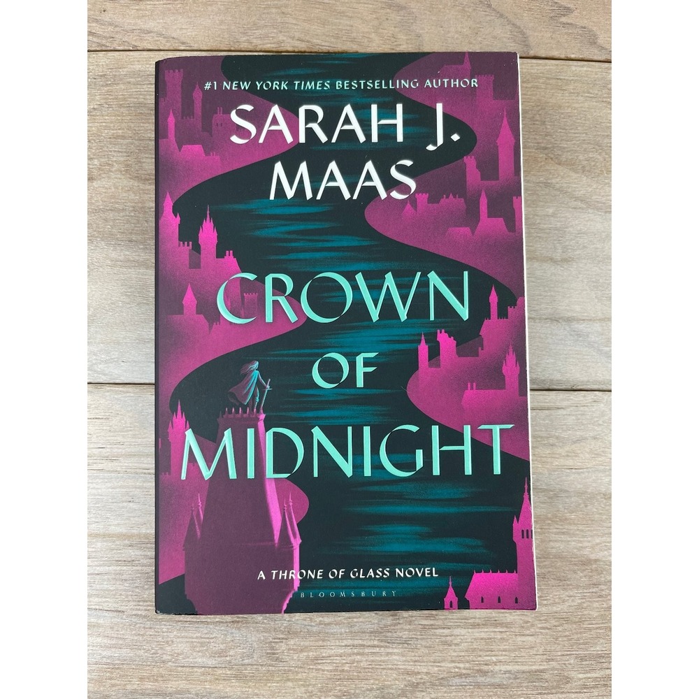 Crown of Midnight Sarah J. Maas 2023 Paperback Fantasy Throne of Glass